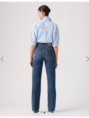 Levi's ribcage Straight leg jeans